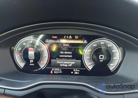 2023 Audi A5 Sportback Premium Plus 40 Tfsi Quattro S Tronic z USA, uszkodzony, nr VIN WAUCBCF54PA019373